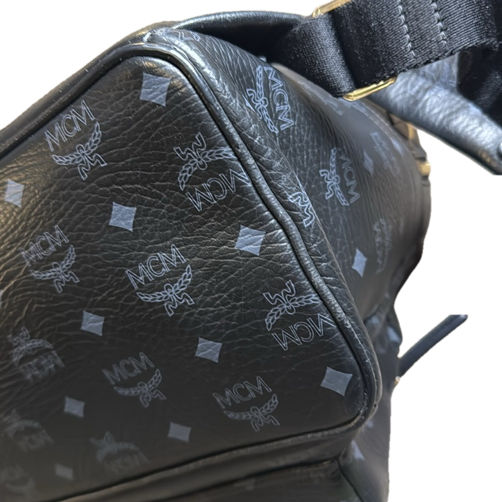 MCM Black Studded Backpack - Picture 5 of 9